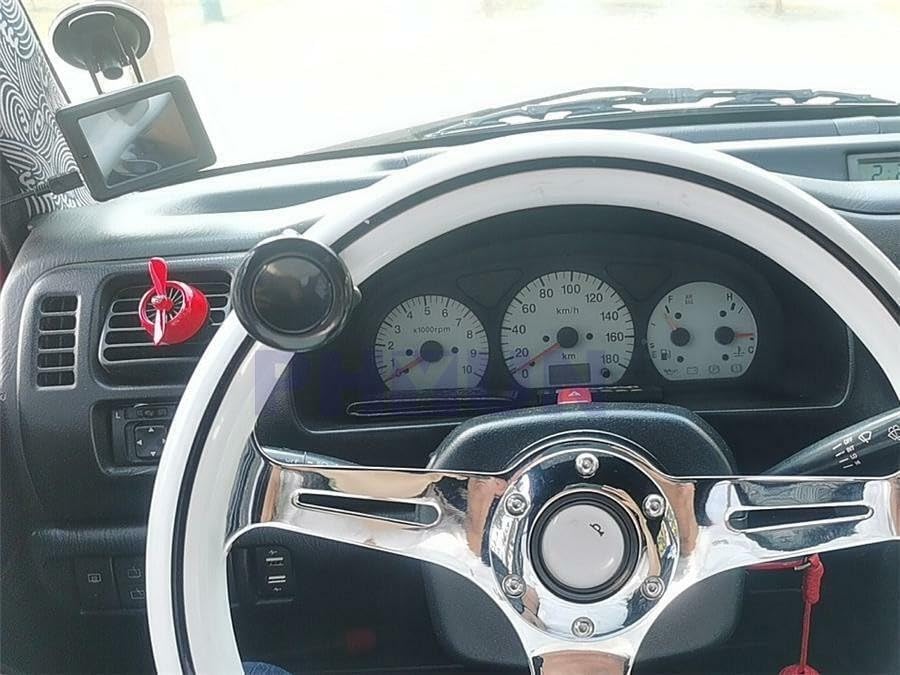ya 12 10.8 baidi Universal 12V Black Car Refit Steering Wheel Wirless Horn Button w/Receiver Box