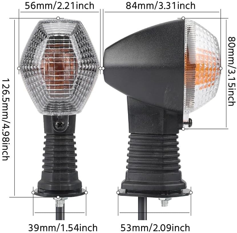 ya 13 9.15 baidi for Suzuki GSXR1000 GSXR600 GSXR750 Front Rear Turn Signal Light Indicator Lamp