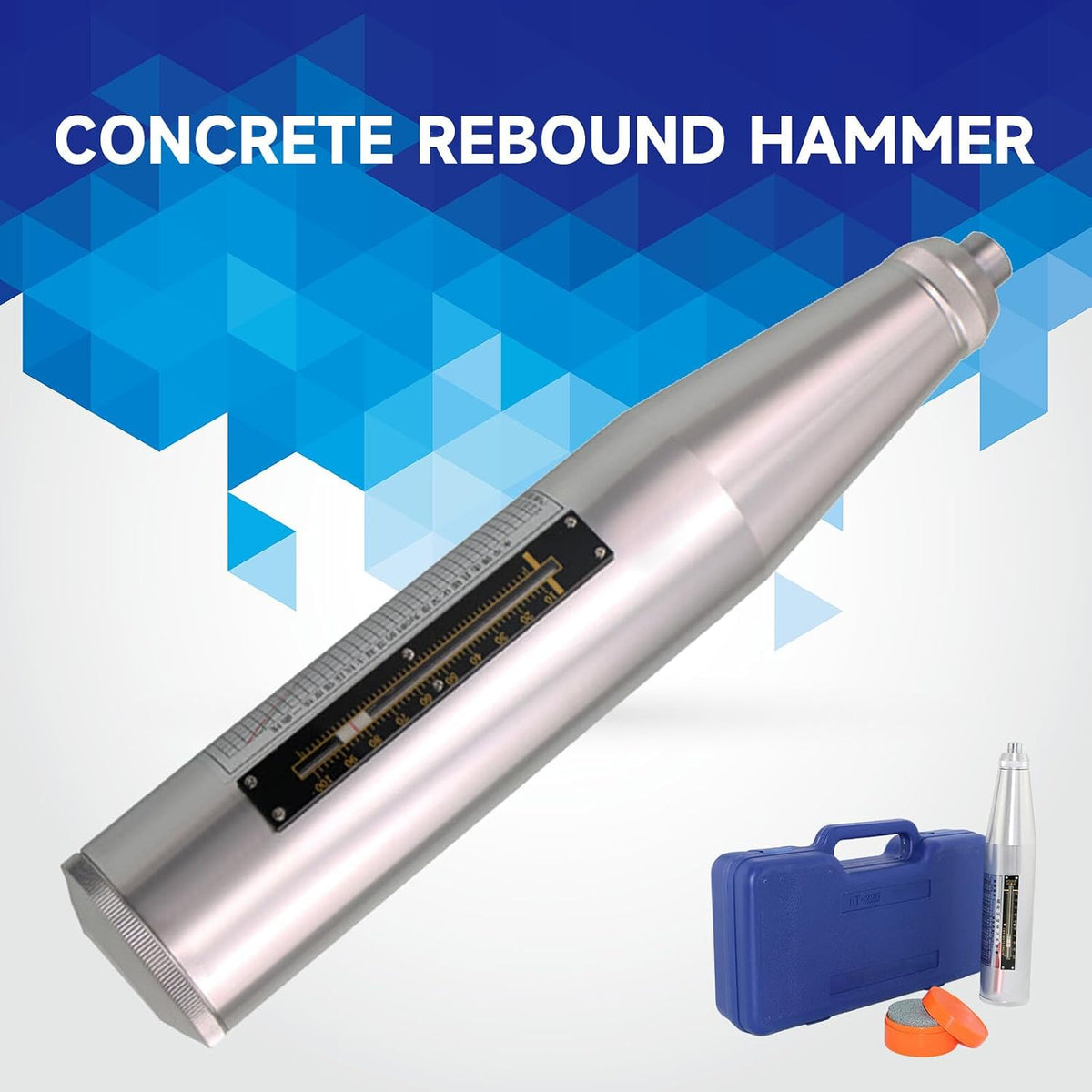 ya 16 10.20 baidi Upgrade Concrete Rebound Hammer Elastometer Concrete Testing Equipment Tools -