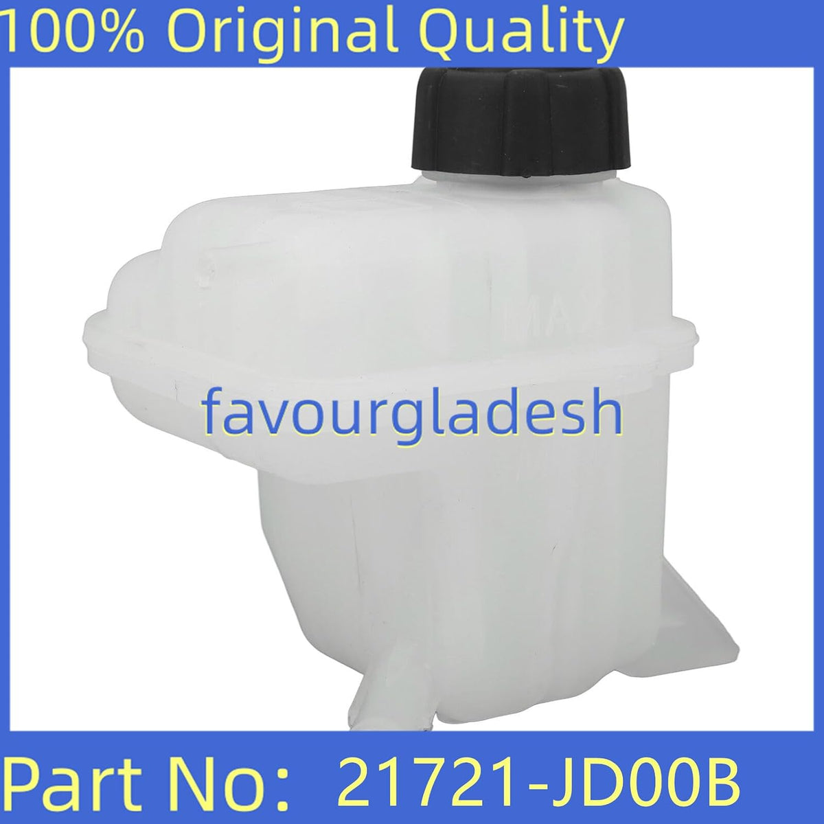 ya 10 9.16 baidi Engine coolant expansion tank overflow reservoir for Dualis J10 21721-JD00B