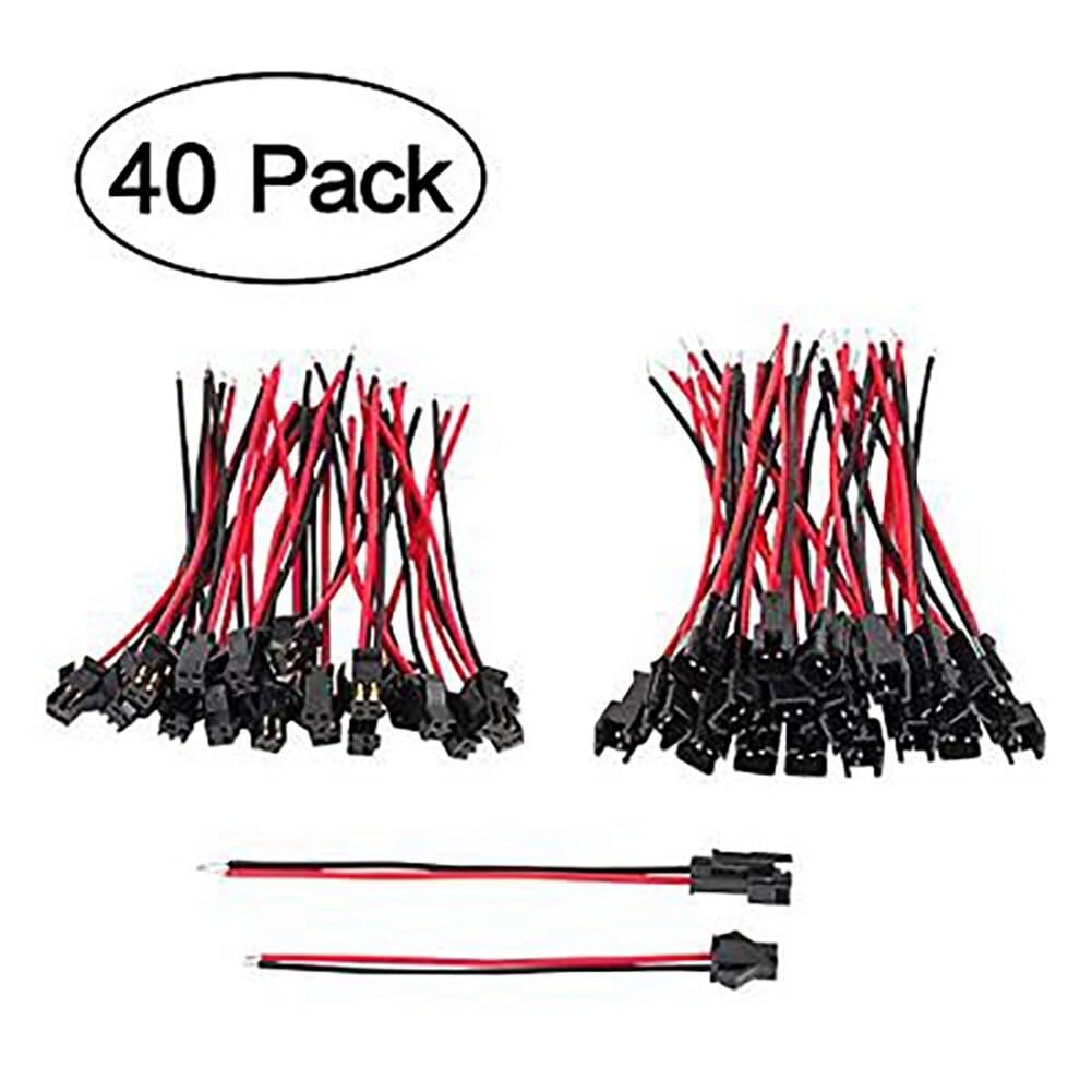 ya 16 10.20 baidi for SM Connector Vandesail SM 2Pin Plug Male Female Wire Connector-Adapter