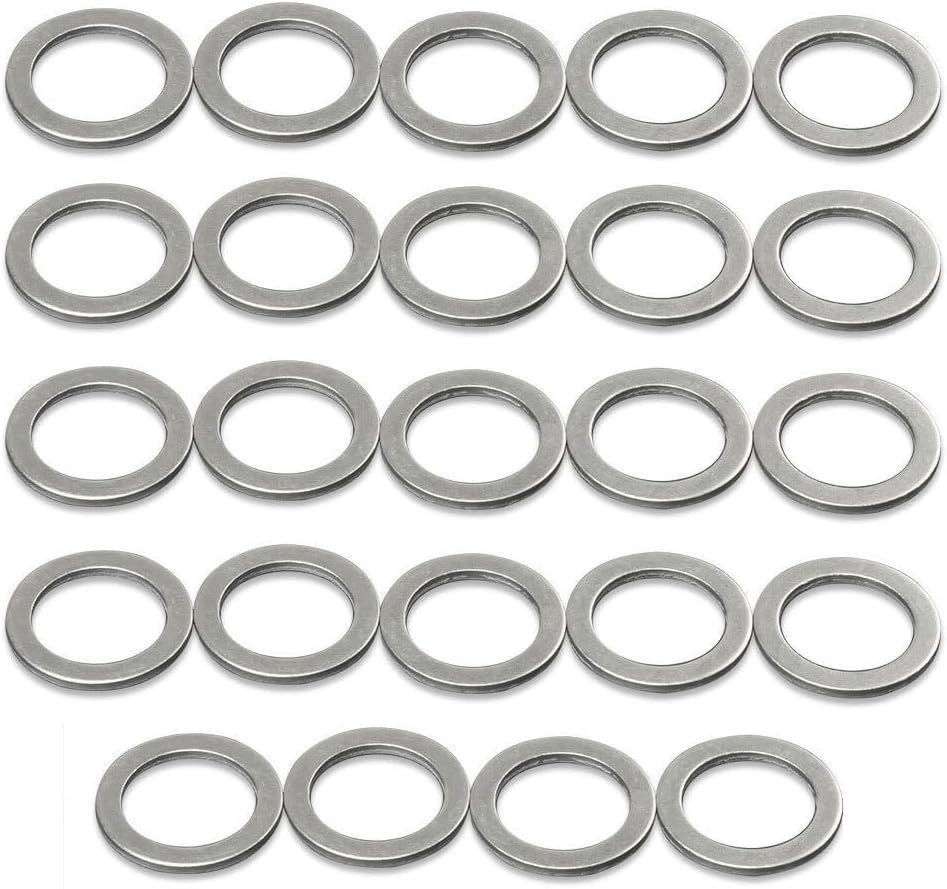 ya 12 10.8 zhengce 10 Pack 20MM Oil Drain Plug Crush Washer GASKETS 94109-20000 for Honda/for Acura