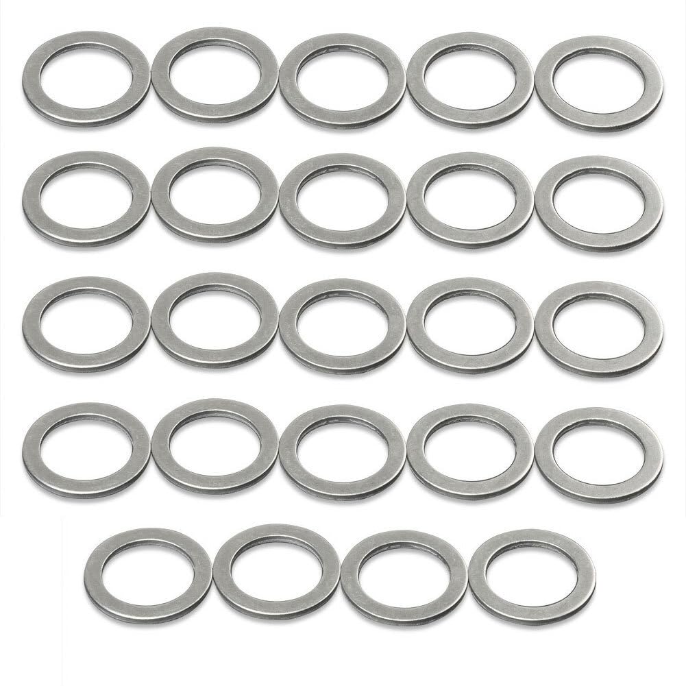 ya 5 8.10 10 Pack 20MM Oil Drain Plug Crush Washer GASKETS 94109-20000 for Honda/for Acura