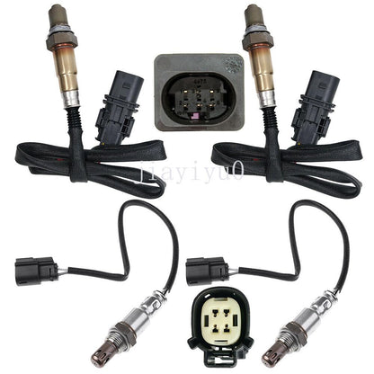ya 4 8.8 4pcs Oxygen Sensor for 2014-19 for Ford Police Interceptor Utility 3.5L Turbocharged