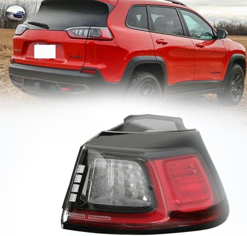 ya 4 8.10 1pcs Rear Brake Lamp Tail Light Tail Lamp Right for Jeep Cherokee 2019-2021
