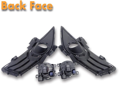 ya 7 8.24 baidi BUMPER CLEAR FOG LIGHT DRIVING LAMP W/COVER Fit for Ford Fusion/Mondeo 2013-2016