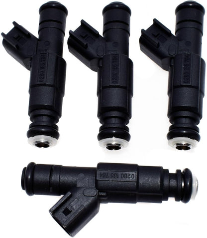 ya 4 8.8 New 4-piece fuel injector set for Dodge Neon Stratus Plymouth 2.0 2.4L 0280155784