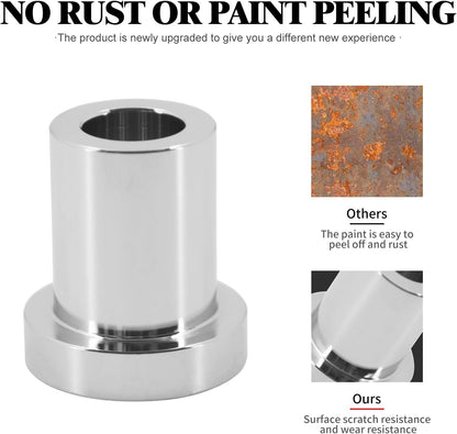 ya 5 8.24 baidi Chrome Handlebar Riser Bushings Kit Fit for Harley Softail 2018-Up Touring 83-Up