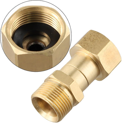 ya 26 10.21 baidi M22 14mm Thread-Pressure Washer Swivel Joint Kink-Connector Hose Fitting AU