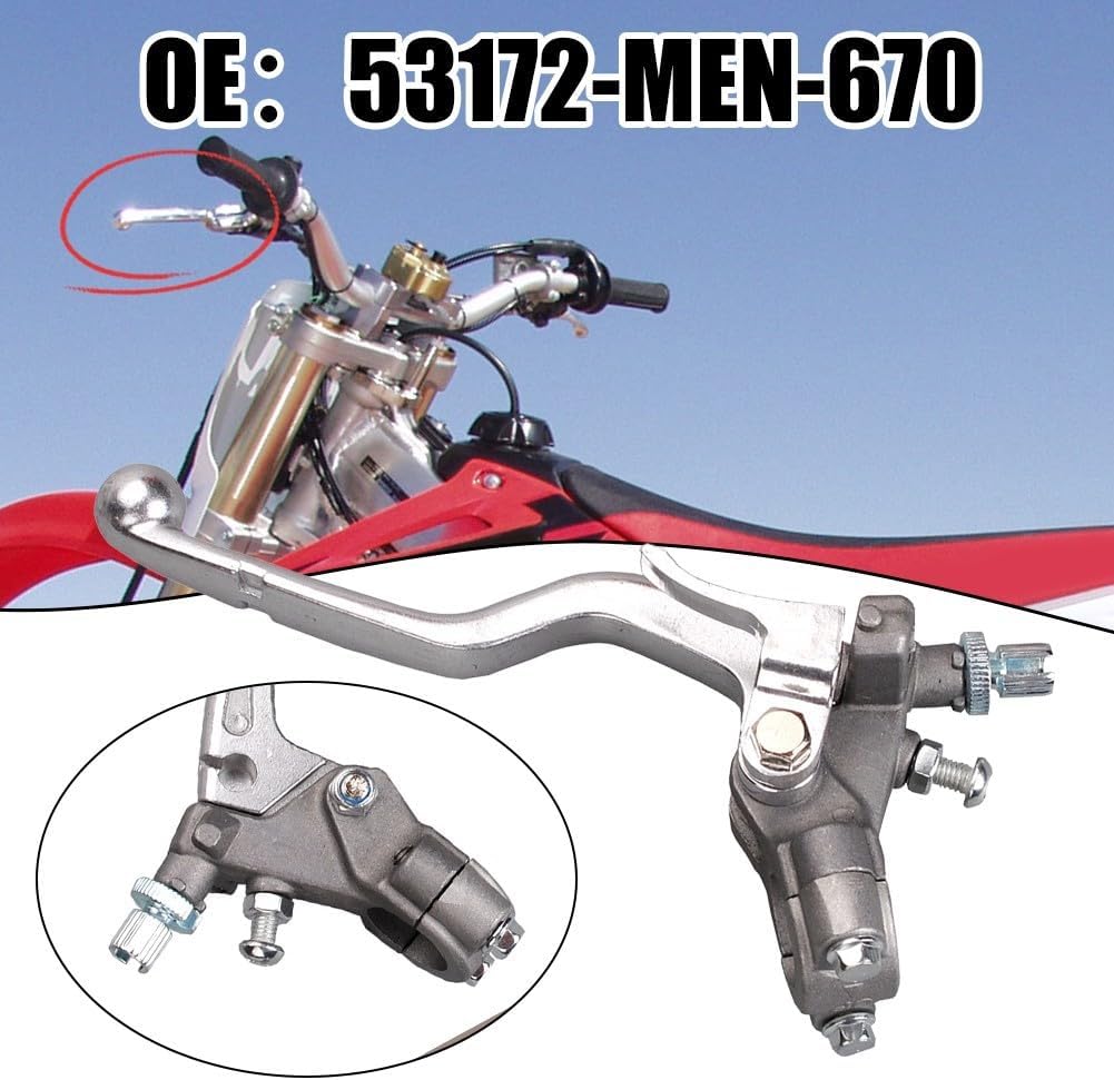 ya 6 8.24 baidi Silver Clutch Lever Pertch Bracket for CRF250R For CRF450R For 250X