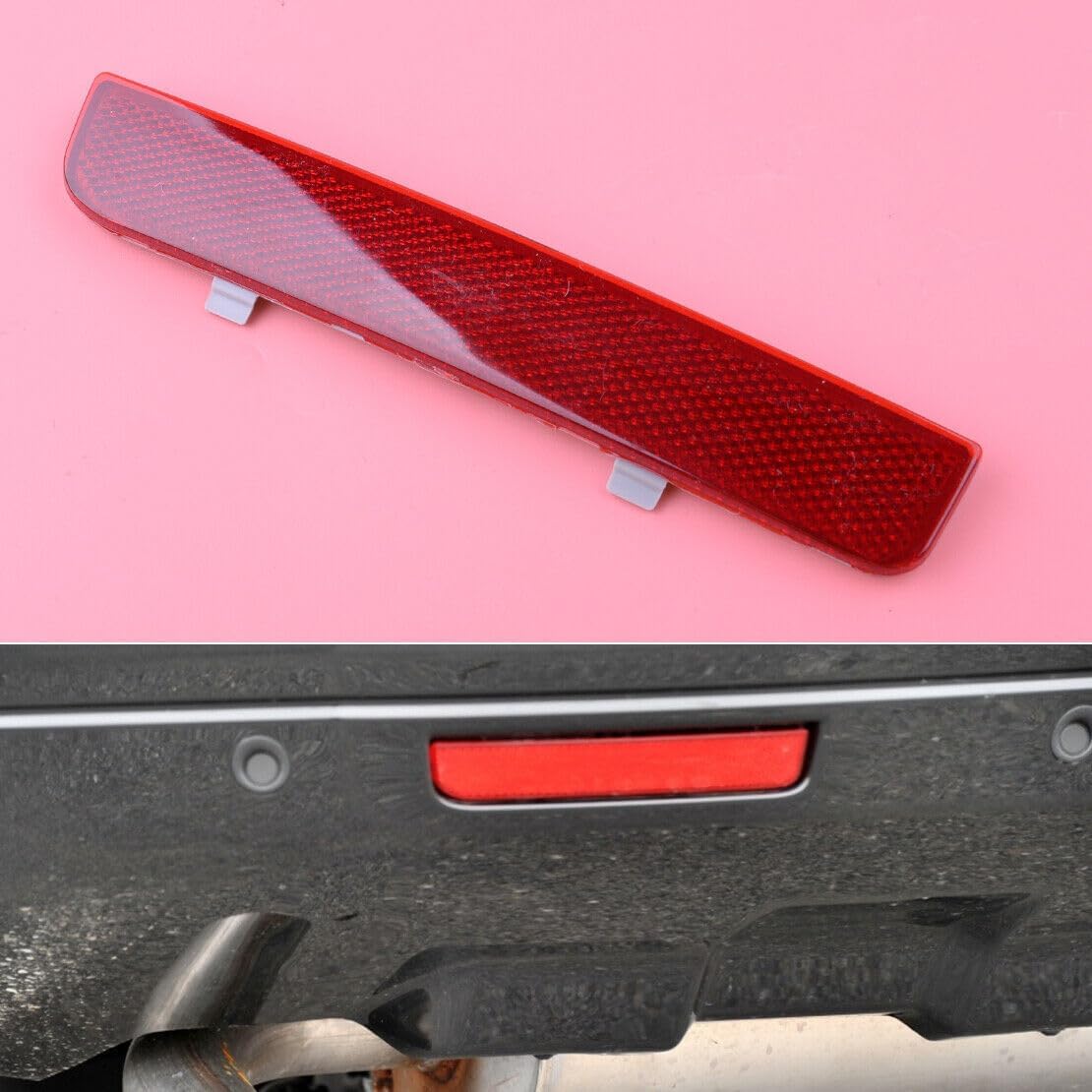 ya 4 8.14 Rear left bumper red reflector fits for Land Rover Range L322 Rover lander 2
