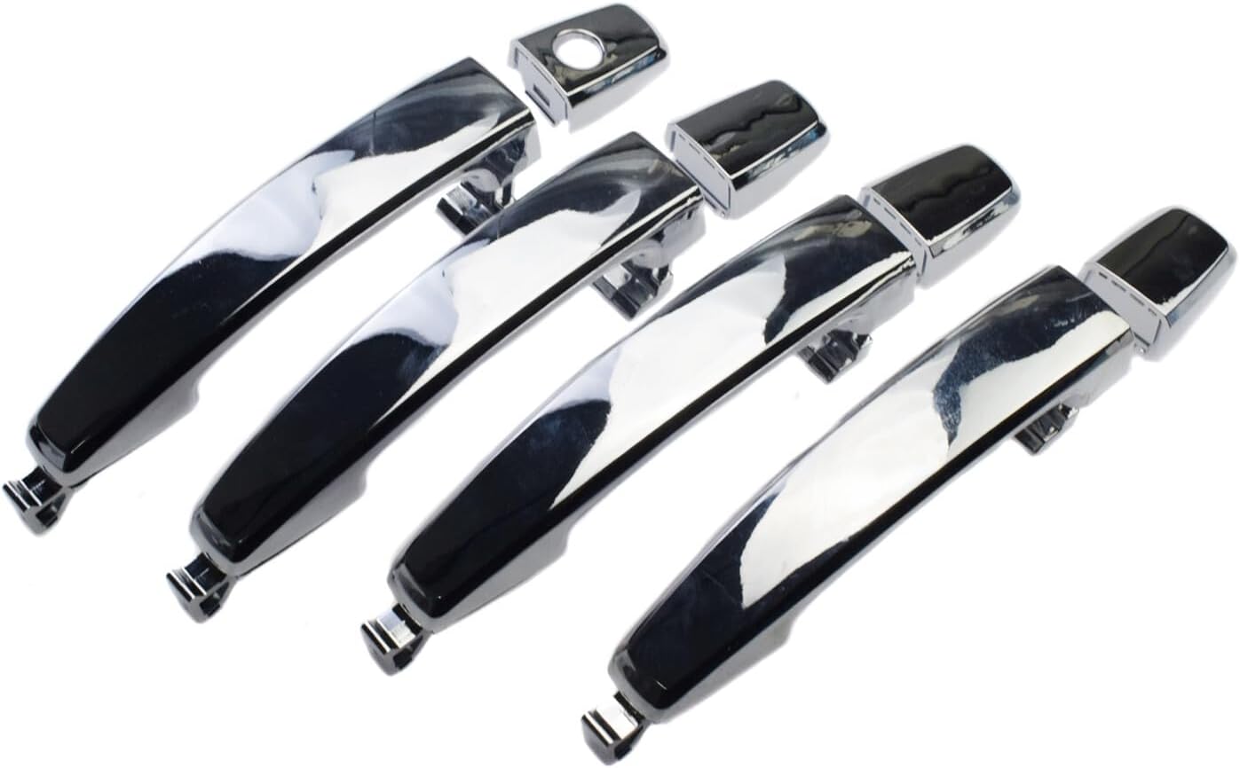 ya 2 8.15 96468266 Chrome Exterior Door Handle 4 Piece Set for Chevrolet Aveo 2007-2009