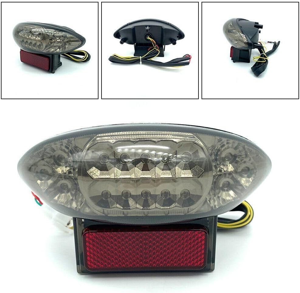 ya 4 8.10 Brake Tail Light Taillight Lamp Turn Signal for Suzuki Hayabusa GSX1300R 99-2007