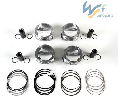 ya 4 8.24 baidi 1.8T Pistons Rings Set ¦µ23mm Wrist Fit for VW for Golf for JETTA for Passat for Audi A3 A5 TT
