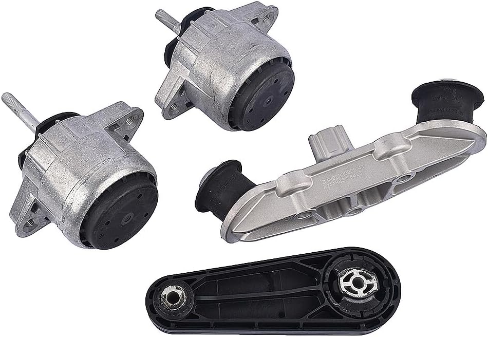 ya 4 8.8.2 Set of 4PCS Engine Mount Kit for Porsche for Panamera 4.8L V8 2010-2016