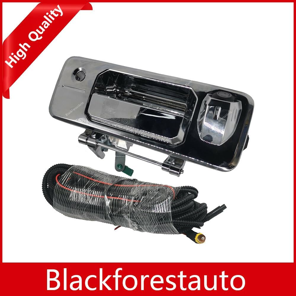 ya 10 9.16 baidi Fit for 2016-21 for Toyota Tundra Tacoma Tailgate Handle w/Camera Chrome 69090-0C090