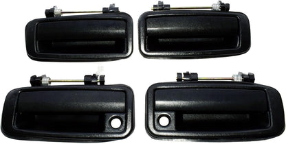 ya 5 8.10 Suitable for Toyota for COROLLA 1988-1992 4-piece set of black exterior door handles
