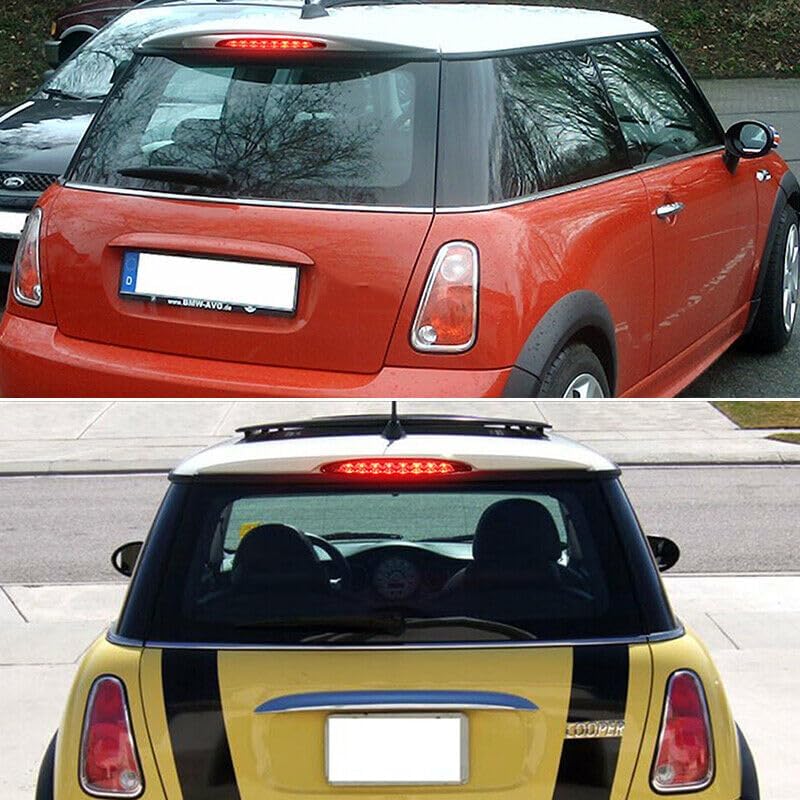 ya 4 8.10 3. Third LED Brake Light Brake Light Smoked for Mini Cooper R50 R53 2001-2006