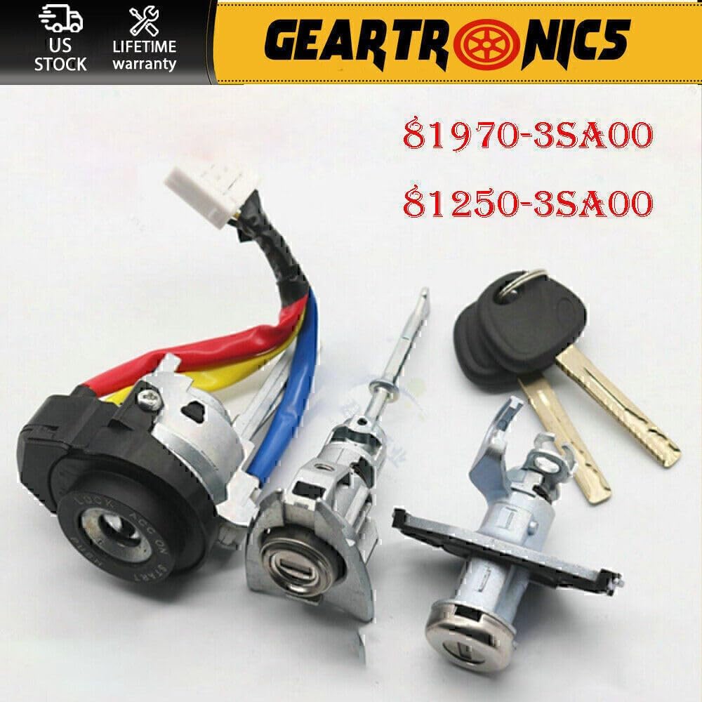 ya 10 9.16 baidi 1 Set Lock Cylinder Kit for Hyundai Sonata 2009-2014 Key Ignition Start Barrel
