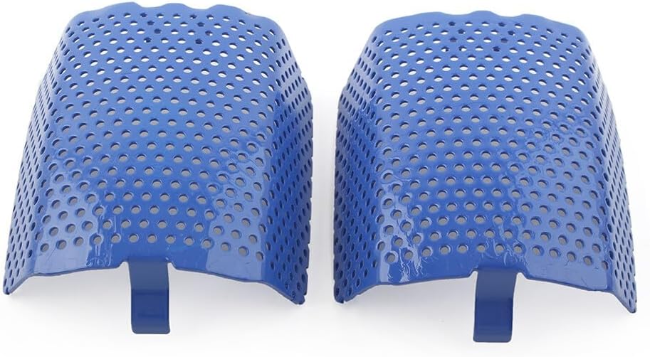 ya 6 8.14 Front Caliper Screen Inserts for Harley V-Rod 2006-2019 Touring 2008-2019 Blue