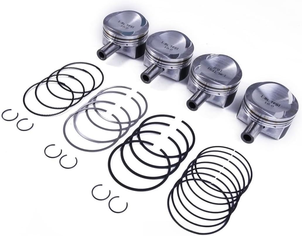 ya 28 10.13 zhengce 1.8T EA888 piston assembly with upgraded scraper ring for VW for Passat CC