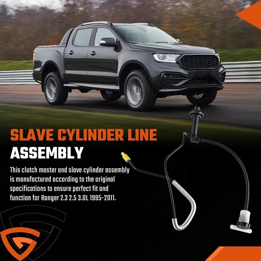 ya 4 8.10 Pre-Filled Clutch Master Cylinder Slave Line For 95-11 for Ford Ranger 2.3 2.5 3.0L