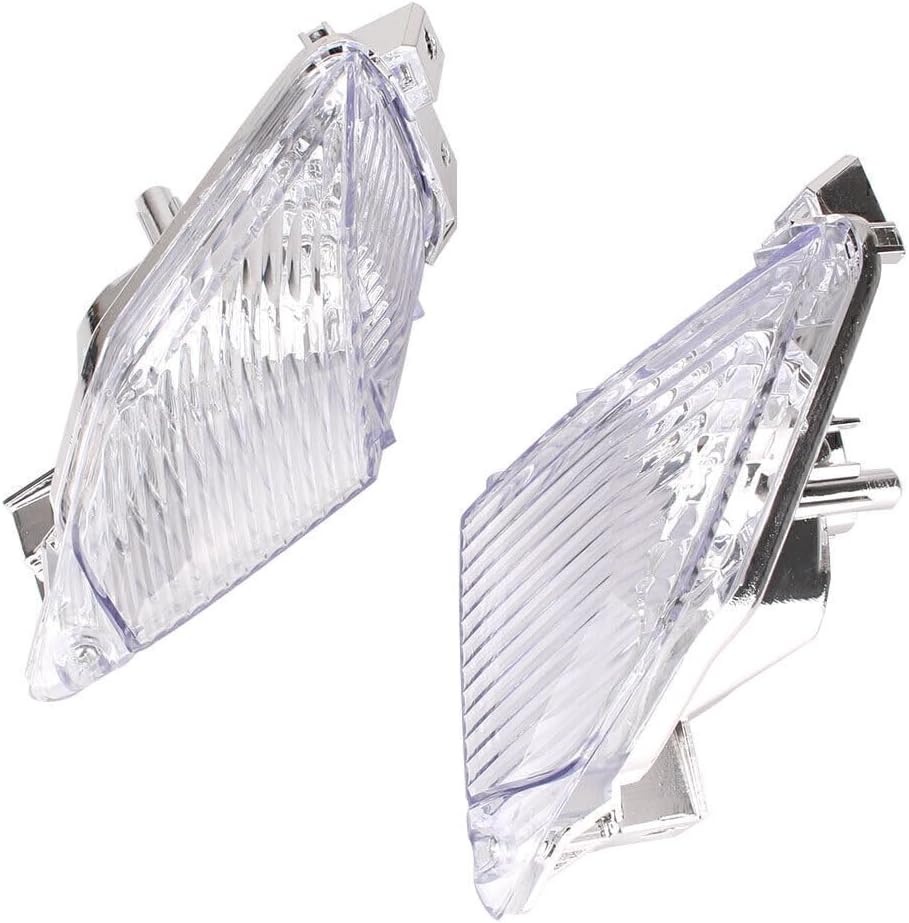 ya 4 8.8.2 Clear Rear Turn Signals Blinker Lens Cover 2pcs for Suzuki GSXR 1000 2009-2010