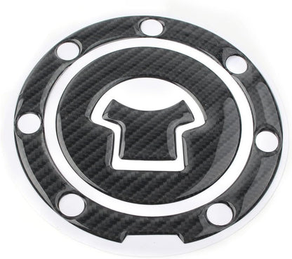 ya 4 8.10 Fit 03-15 for Honda CBR600RR Carbon Fiber Look Gas Tank Fuel Cap Cover Protector Pad