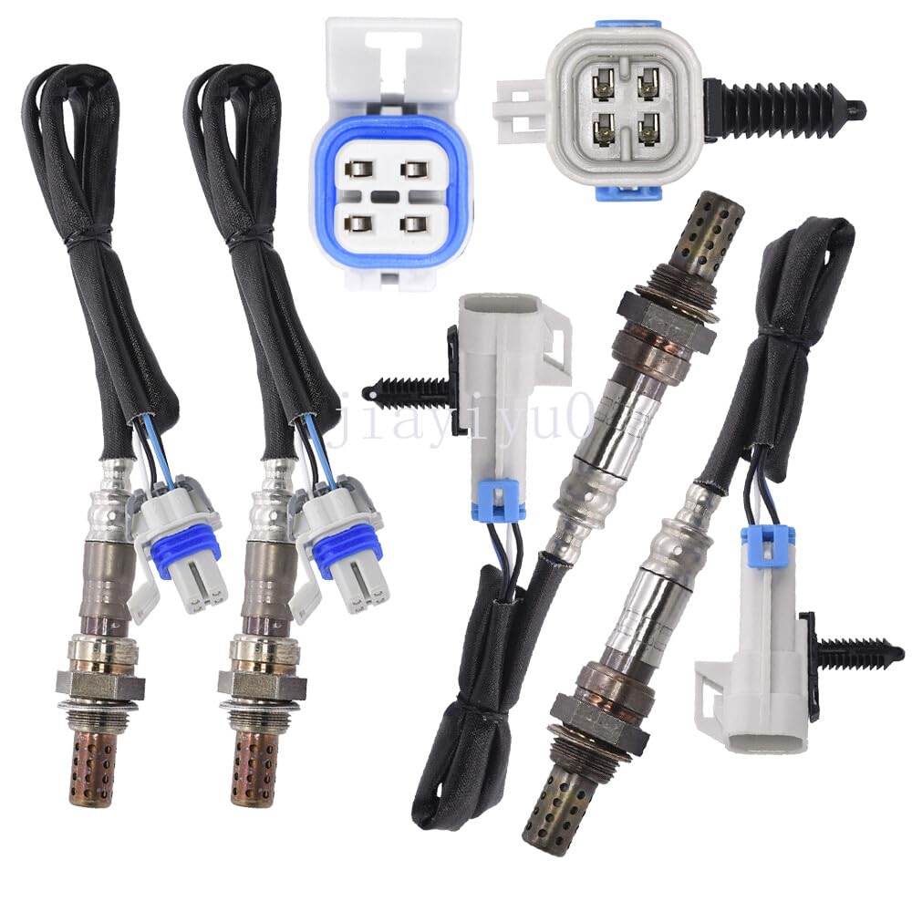 ya 4 8.8 4pcs Oxygen O2 Sensor 1&2 for 2005 2006 2007 for Pontiac G6 3.5L Upstream+Downstream
