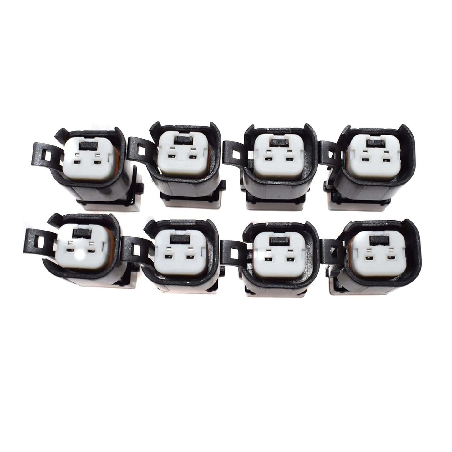 ya 4 8.8 8-Piece EV6 and EV14 Female to EV1 Male Fuel Injector Connector Adapter Plug