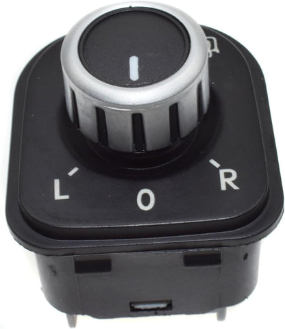 ya 14 9.20 zhengce Chrome Side Mirror Adjustment Switch Knob Suitable for VW for Golf for Jet-2
