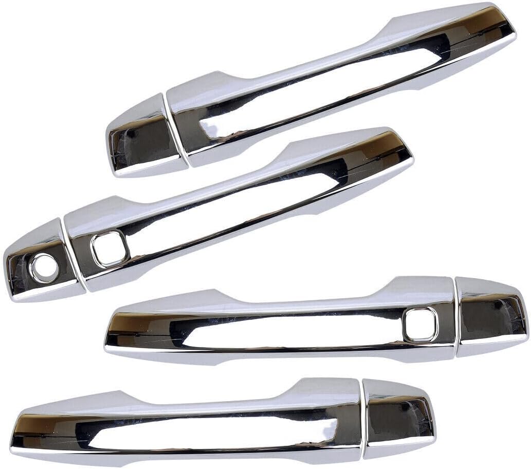 ya 11 9.14 zhengce 8-Pack Chrome Side Door Handle Protectors Fit for Mitsubishi for Outlander