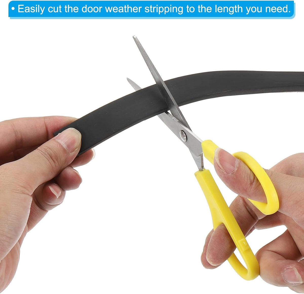 ya 26 10.21 baidi 9.8Ft Weather Stripping Door Seal, 5/8W x 3/8T EPDM Rubber Foam Seal Strip