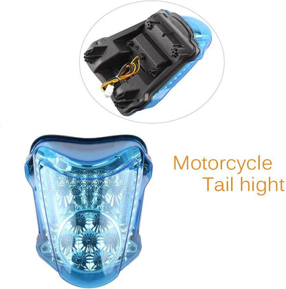 ya 4 8.10 Blue Rear LED Taillight for Suzuki Hayabusa GSX1300R 2008-2013 2009 2010 11 12