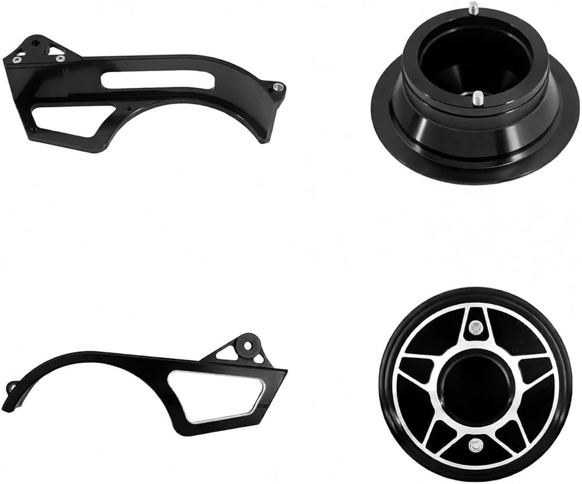 ya 28 10.13 zhengce Black Side Sprocket Pulley Engine Cover for Harley Sportster S RH1250S 202