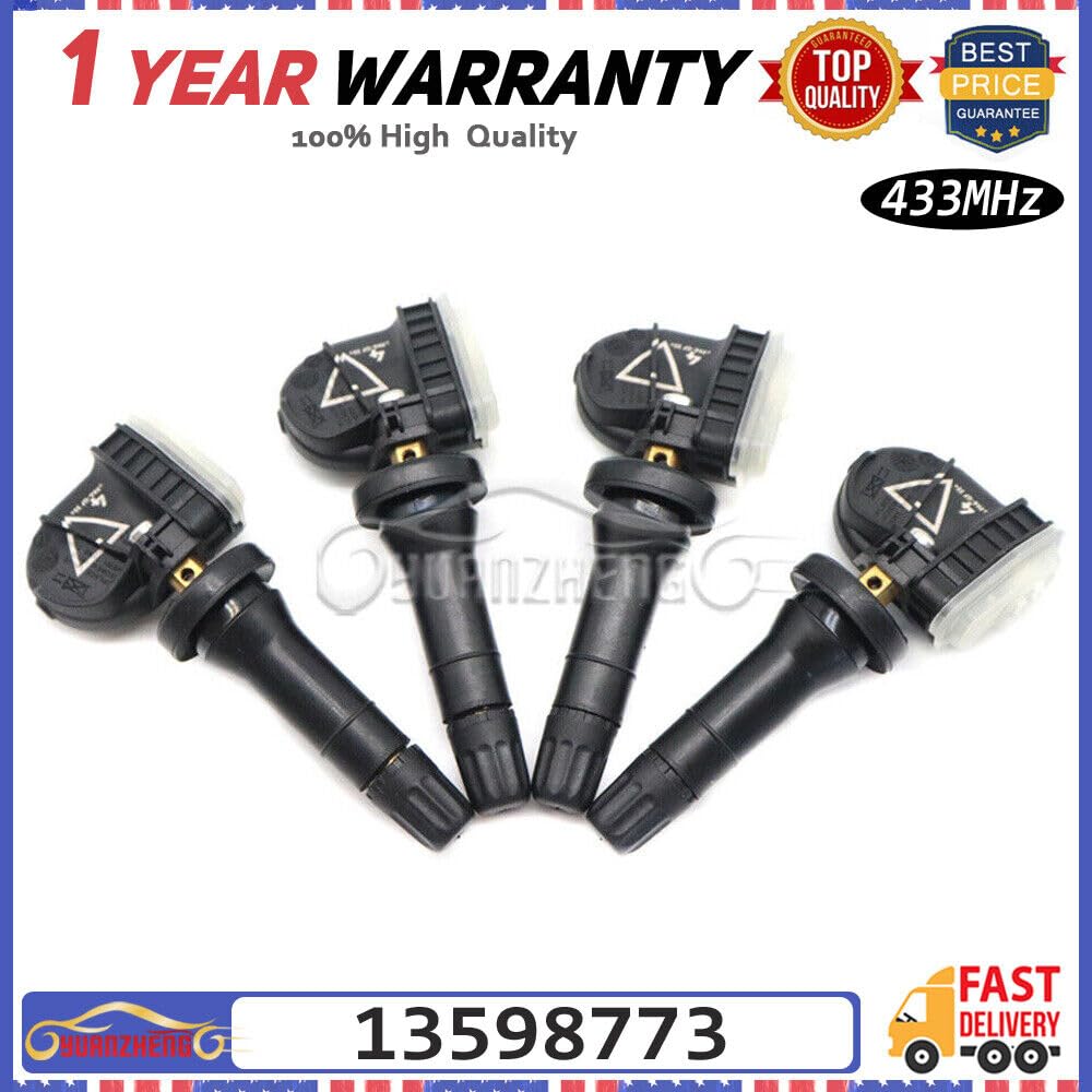 ya 4 8.8 4xTPMS tire Pressure Sensor 13598773 for Cadillac for Chevrolet for Silverado for GMC Acadia
