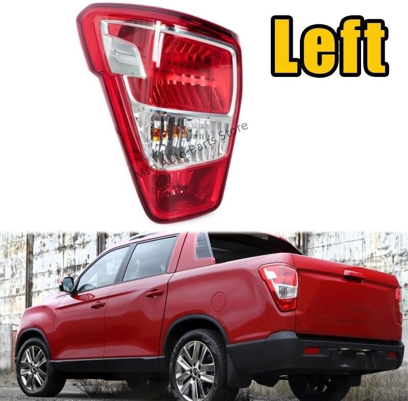 ya 7 8.24 baidi 1Pcs for SsangYong Musso 2018 2019 2020 Left Rear Tail Light Brake Stop Lamp