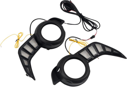 ya 4 8.8 for Toyota 4Runner 2014-2023 LED Front Fog Light DRL Daytime Running Light 