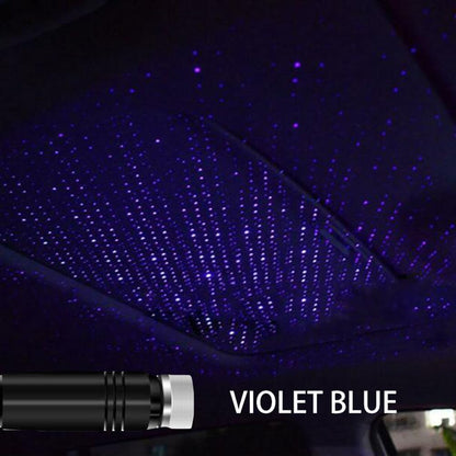 ya 13 9.15 baidi Car USB Star Sky Ceiling Light Projection Lamp Ro for MANtic Atmosphere Night Lights