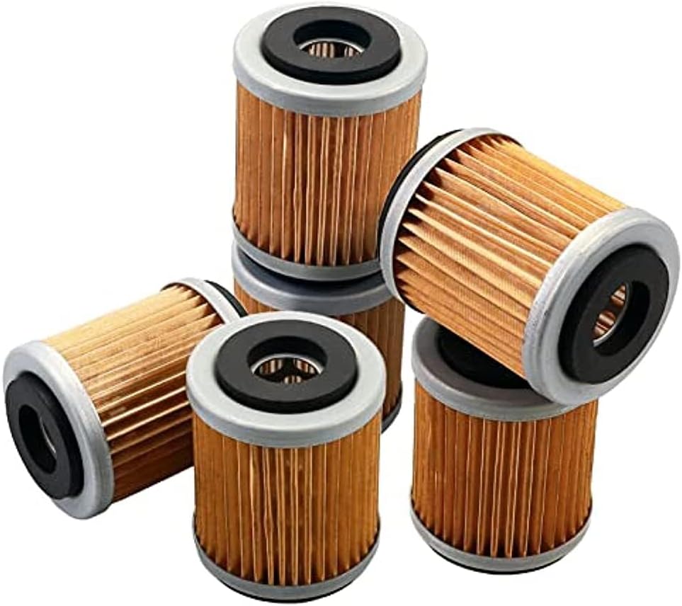 ya 4 8.14 6x Oil Filter for Yamaha YFM350X WARRIOR 350 1987-2004 FM350FW BIG BEAR 350 1986