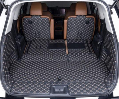 ya 4 8.10 Leather Boot Cargo Liner Tray Rear Trunk Floor Mat for Nissan Pathfinder 2022+