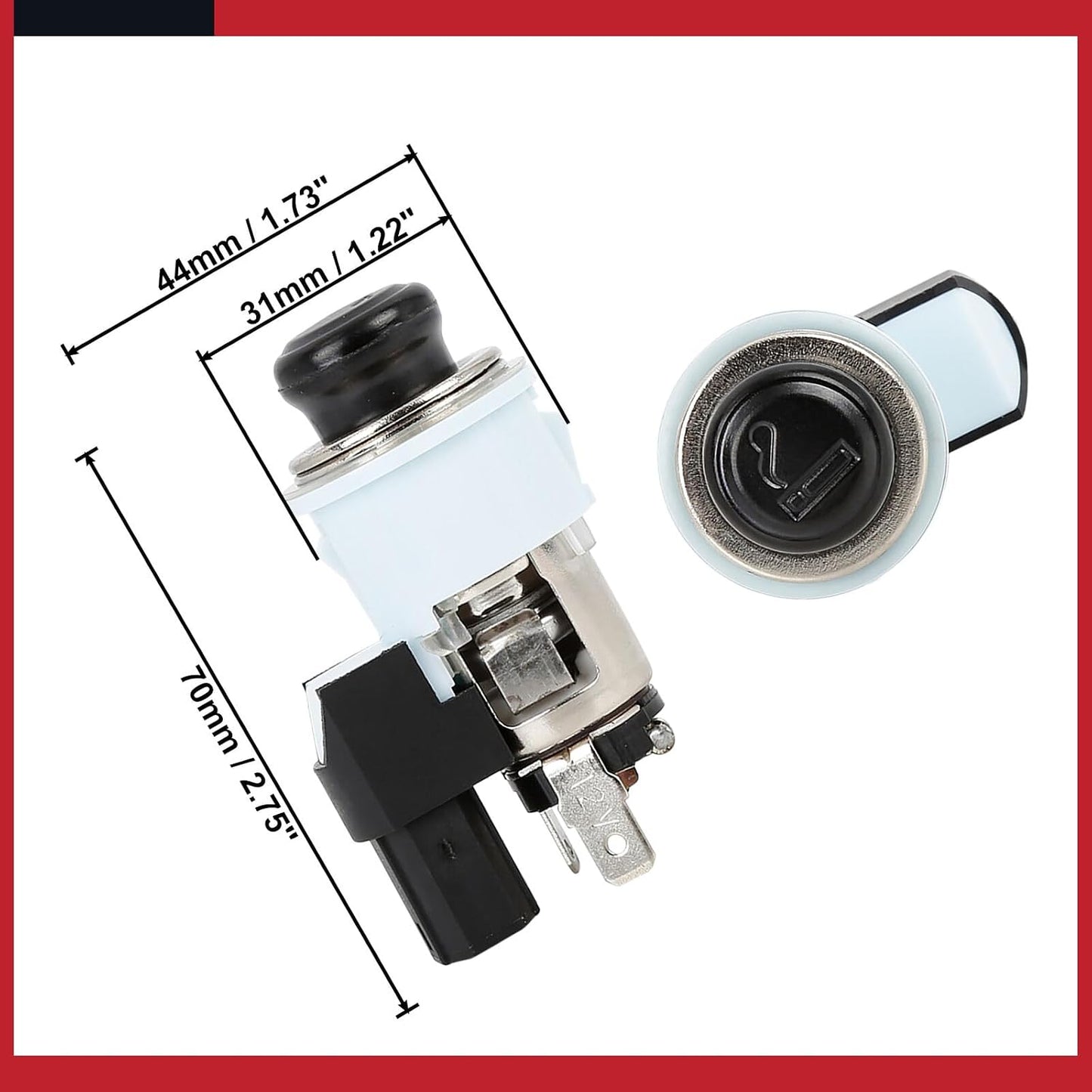 ya 4 8.8 Cigarette Lighter Assembly Socket 85500-12240 8550012240 Suitable for Toyota for Lexus 