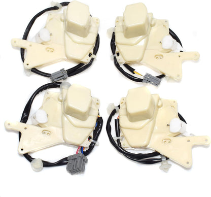 ya 10 9.16 zhengce 4-Pack Power Door Lock Actuator Front and Rear Left and Right for 1994-1997