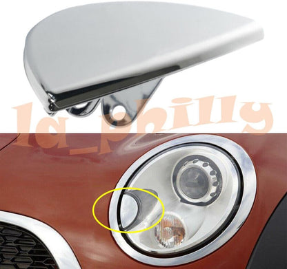 ya 9 10.24 for Mini Cooper Hatchback Wagon Convertible Coupe Left Headlight Washer Cover