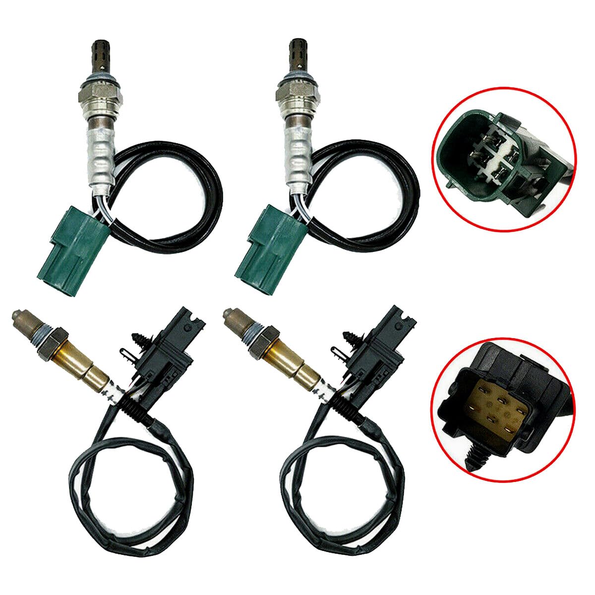 ya 12 10.8 baidi Pack Oxygen Sensor and for Nissan 2004-2007 Murano Maxima 3.5L Quest-