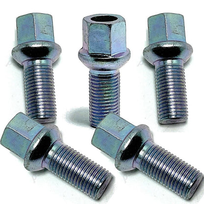 ya 28 10.13 zhengce 5 Pack Wheel Lug Nuts and Bolts for VW for Golf for Jetta for Passat Beetl