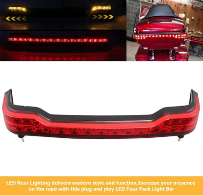 ya 23 10.7 baidi LED Brake Turn Tail Light for Harley Touring Electra Glide Ultra Classic FLHTCU