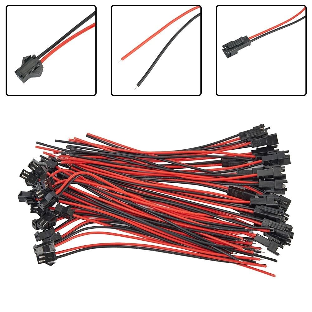 ya 16 10.20 baidi for SM Connector Vandesail SM 2Pin Plug Male Female Wire Connector-Adapter