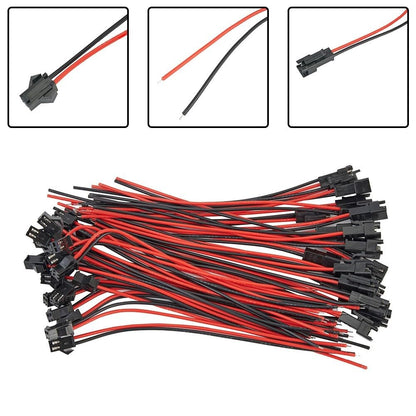 ya 16 10.20 baidi for SM Connector Vandesail SM 2Pin Plug Male Female Wire Connector-Adapter
