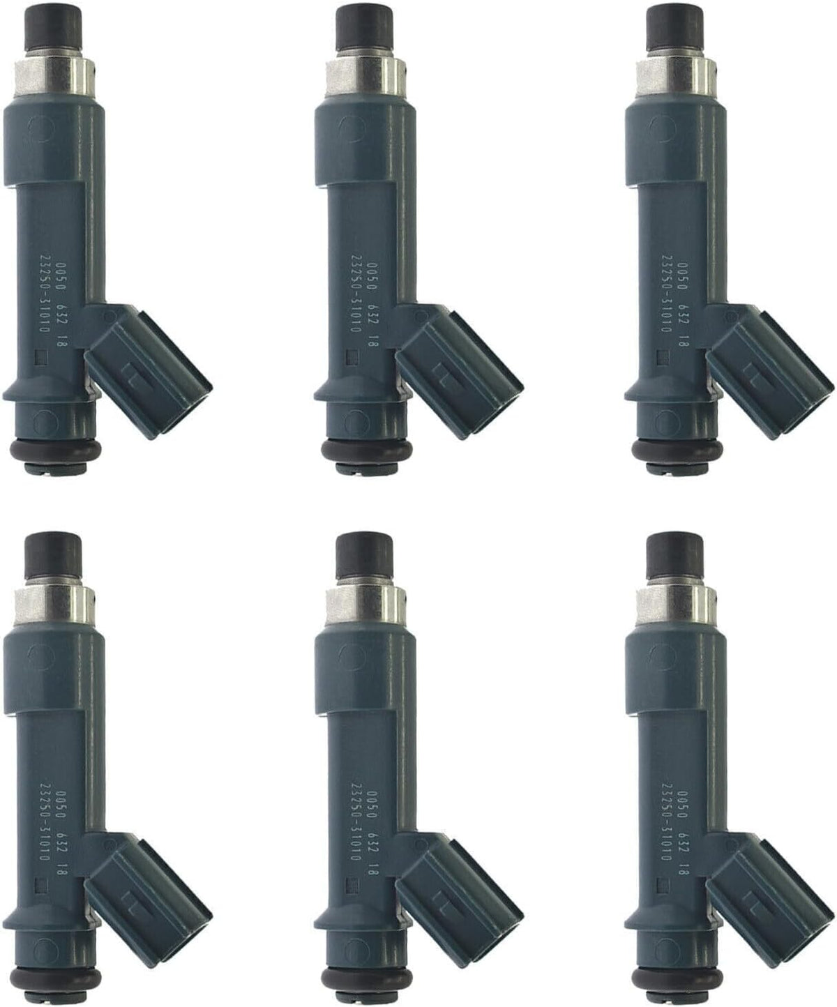 ya 10 9.16 baidi Set of 6 Fuel Injector for Toyota for 4Runner Tacoma Tundra Cruiser 4.0L 2325031010